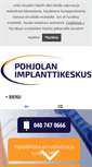 Mobile Screenshot of implantti.fi